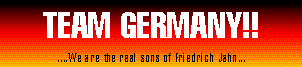 TEAM GERMANY!!